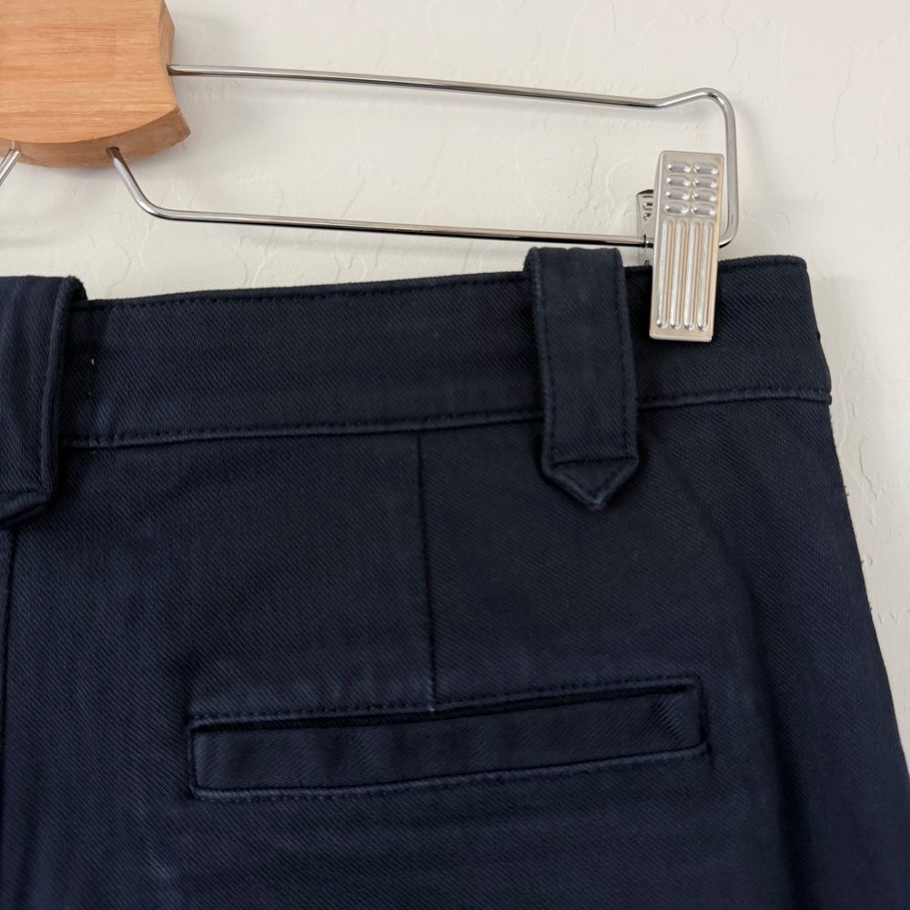 Faherty Coastline Ankle Organic Cotton Blend Chino Pants  in Navy Blue Size 4 - Picture 7 of 10